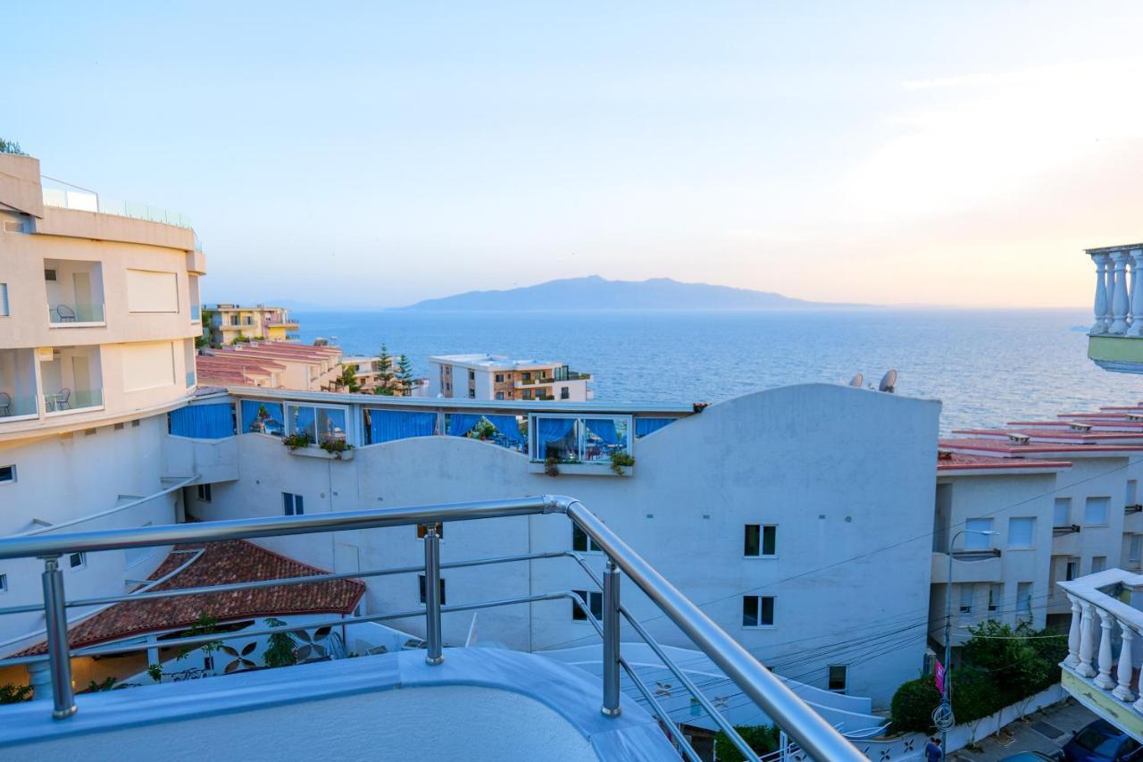 Gjoka Apartments, In Front Of Bougainville Bay Sarandë Exterior foto